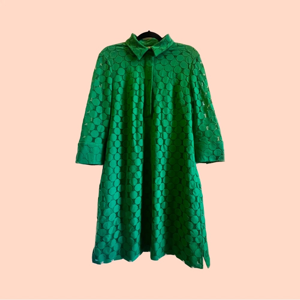 Green Andre Oliver Shift Dress